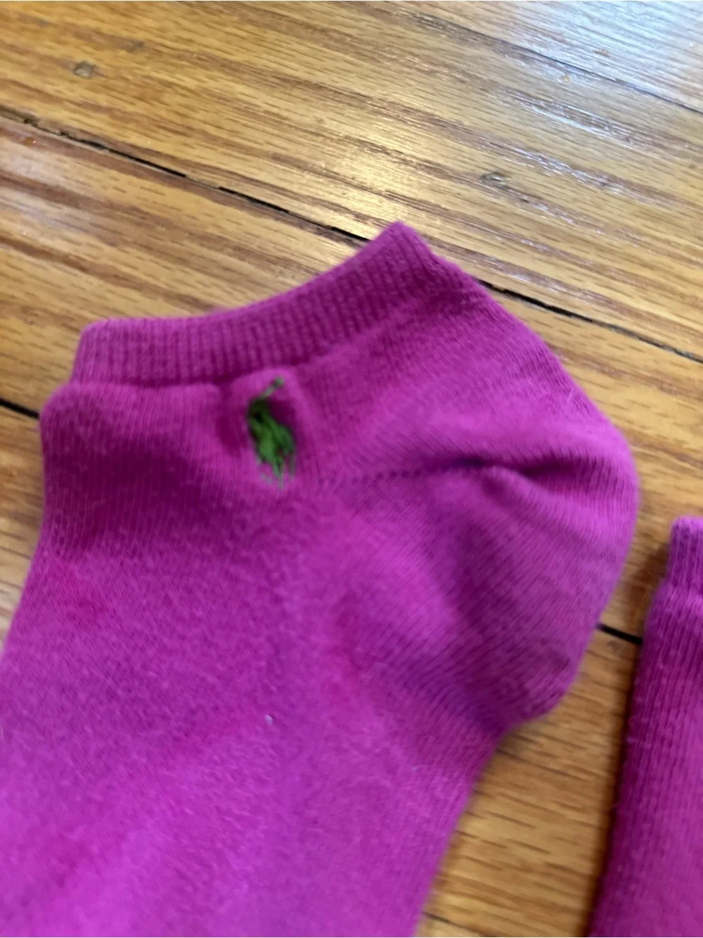 Women's Low-Cut Cotton Blend Socks - Magenta Ralph Lauren